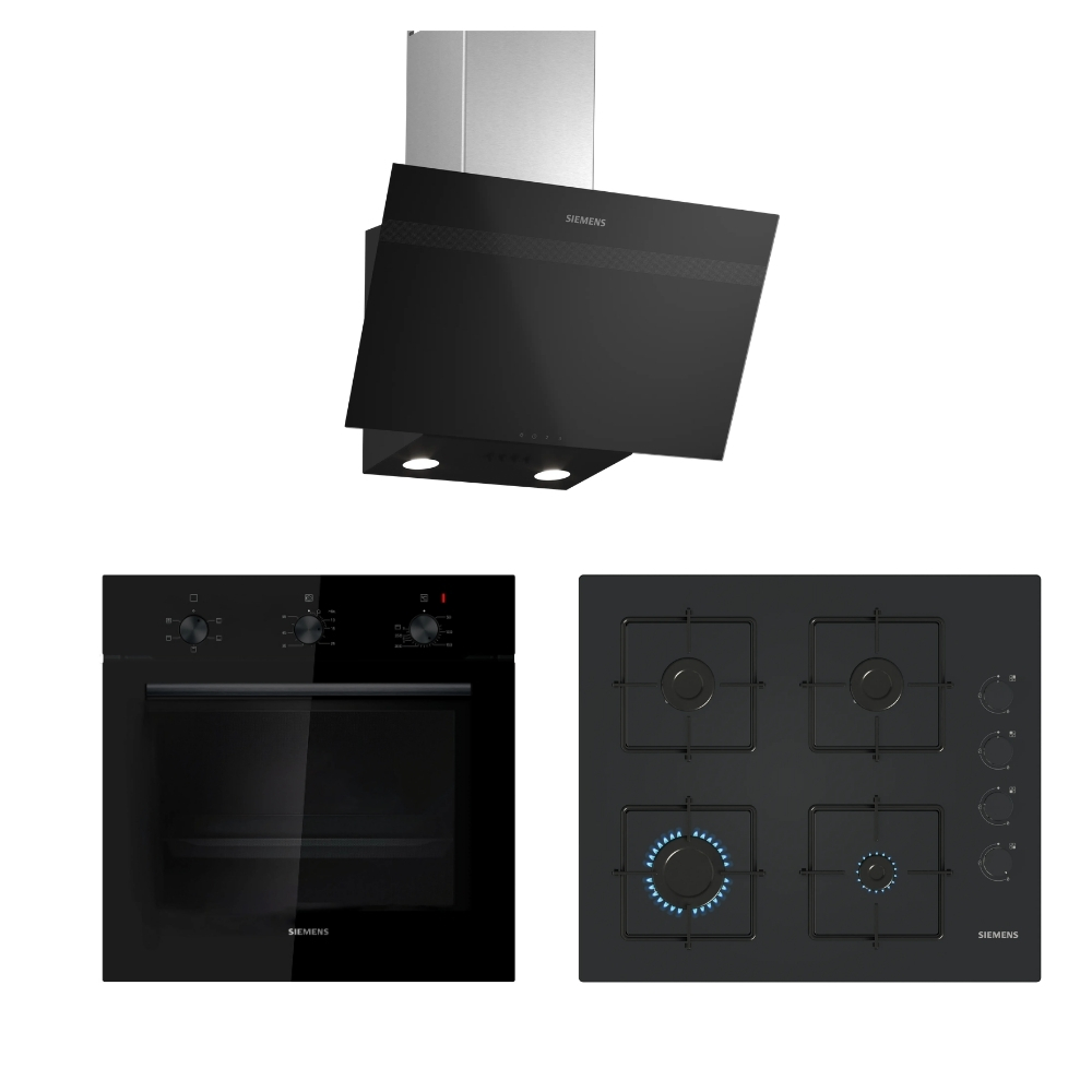 Siemens Ankastre Siyah Set 1