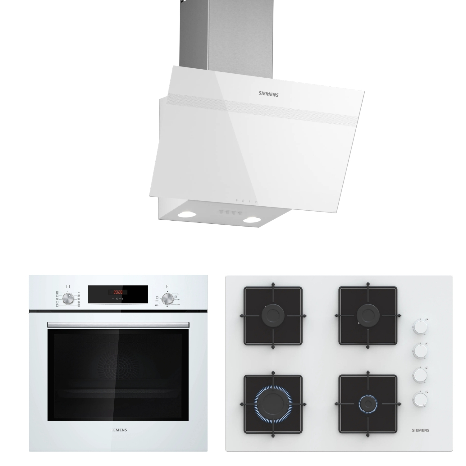 Siemens Beyaz Ankastre Set 2