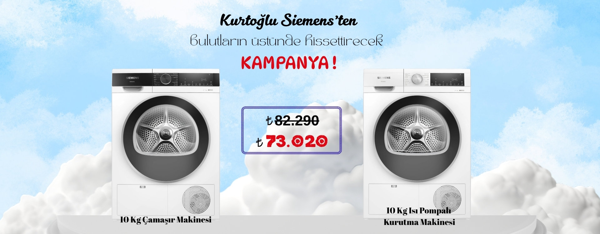 Çamaşır Makinesi ve Kurutma Makinesi Bir arada