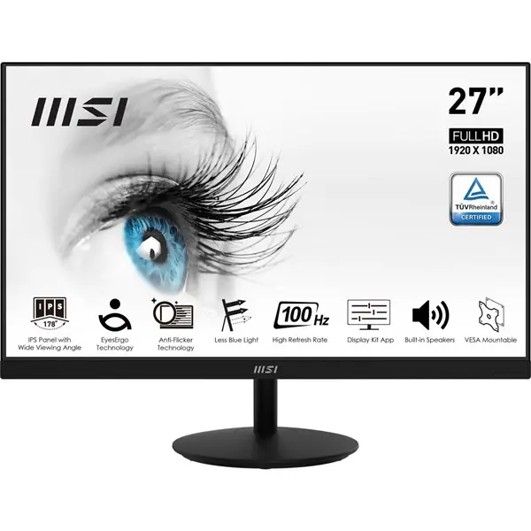 MSI 27 IPS PRO MP271A 1MS 100HZ HDMI EV OFİS TİPİ MONİTÖR MSI 27 IPS PRO MP271A 1MS 100HZ HDMI EV OFİS TİPİ MONİTÖR