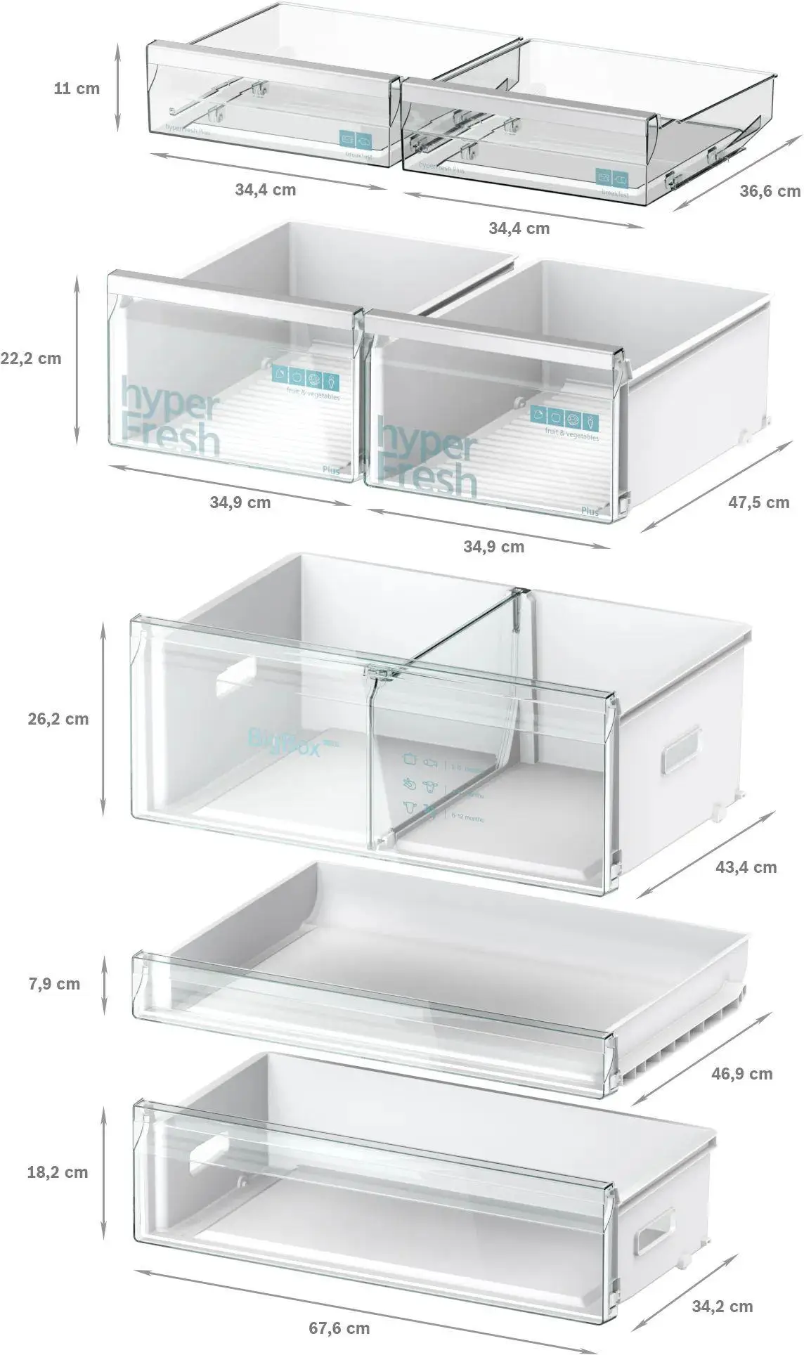 iQ700 Alttan Donduruculu Buzdolabı 186 x 86 cm Kolay temizlenebilir Inox iQ700 Alttan Donduruculu Buzdolabı 186 x 86 cm Kolay temizlenebilir Inox