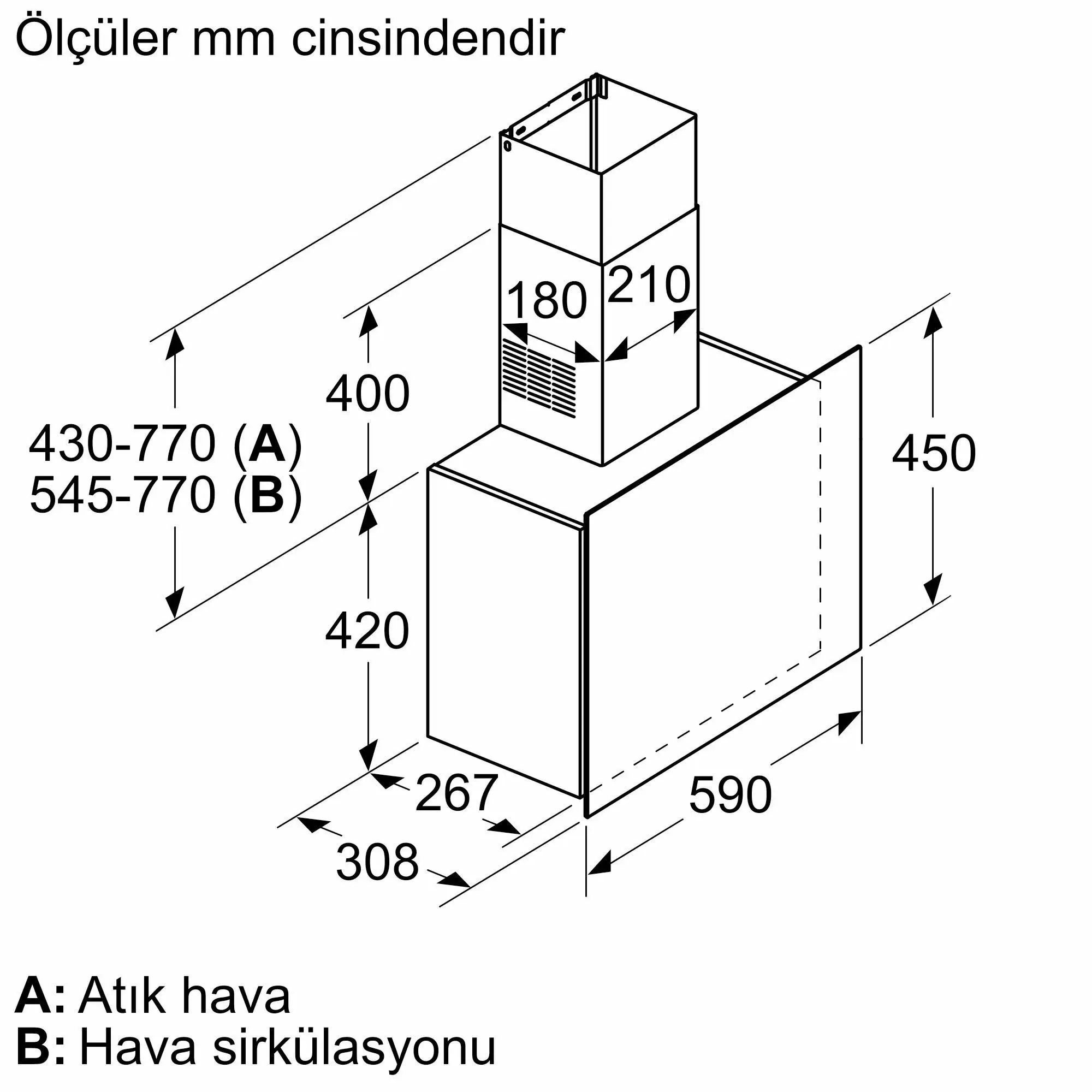 iQ500 Duvar Tipi Davlumbaz 60 cm Siyah Cam iQ500 Duvar Tipi Davlumbaz 60 cm Siyah Cam