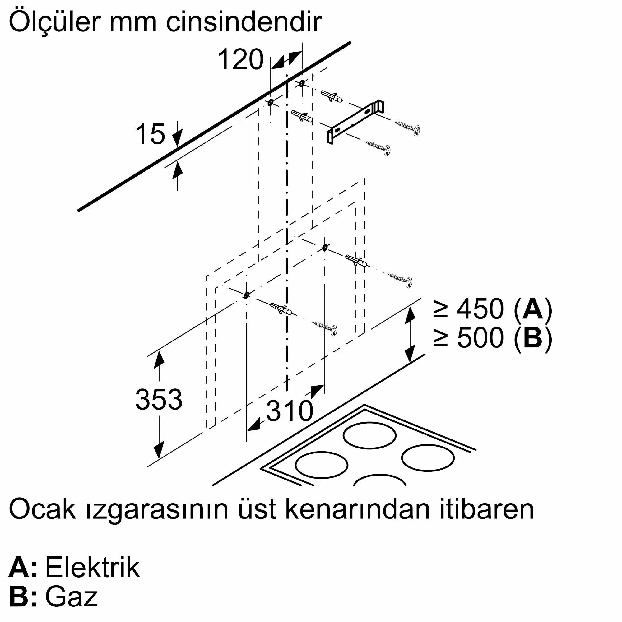 iQ500 Duvar Tipi Davlumbaz 60 cm Siyah Cam iQ500 Duvar Tipi Davlumbaz 60 cm Siyah Cam