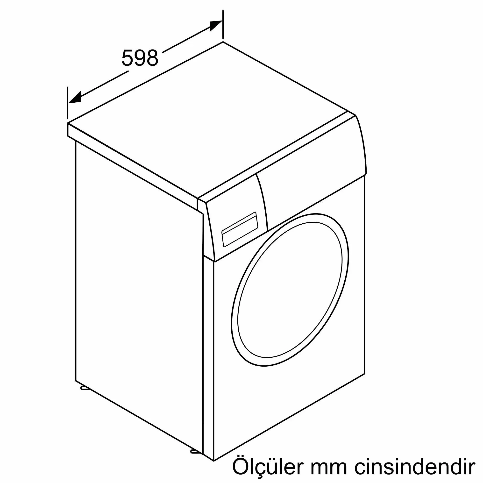 iQ100 Çamaşır Makinesi 8 kg 1200 dev./dak., Beyaz iQ100 Çamaşır Makinesi 8 kg 1200 dev./dak., Beyaz